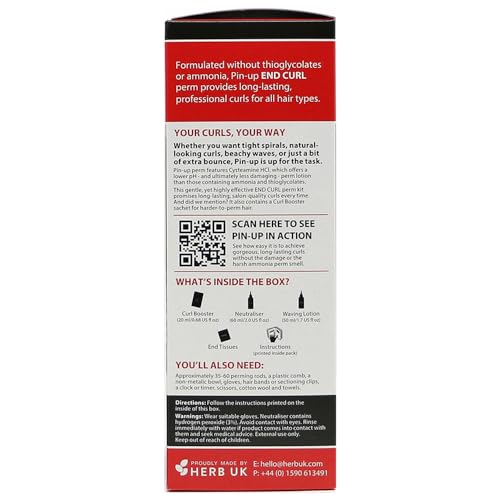 Pin-up End Curl At-Home Perm Kit for Short Hair