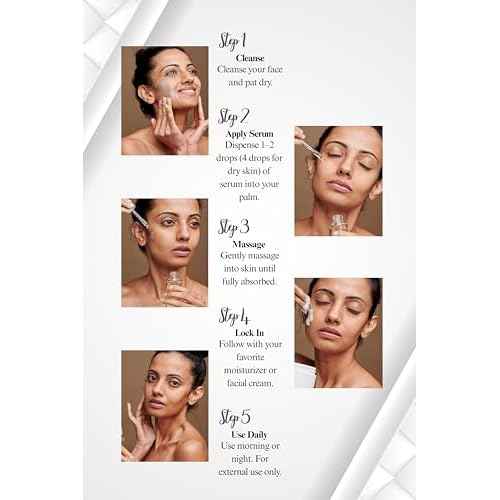 Organic Oil-Based Bakuchiol Serum For Face | 1oz Natural Retinol Alternative for Glowing Skin | Brightening Serum For Face | 99% Pure Bakuchiol Oil with Jojoba & Sea Buckthorn | Made In USA