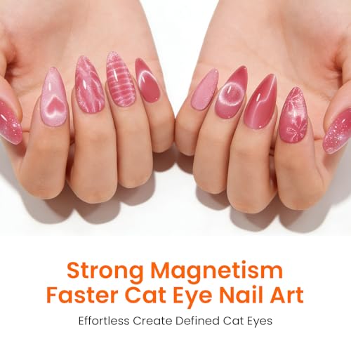 ESUOHYM Cat Eye Magnetic Nail Art Kit - Variation 01