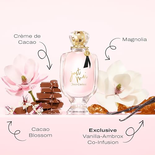 Juicy Couture Just Moi Amber Vanilla Women's Perfume 3.4 Fl Oz - Long-Lasting Sweet Fragrance