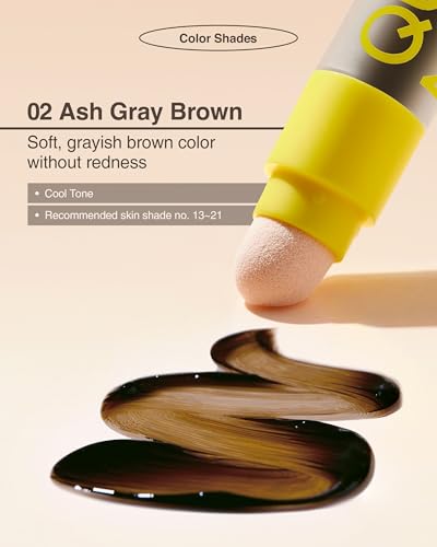 QUARTERNOTE Waterproof Contour Stick - Ash Gray Brown