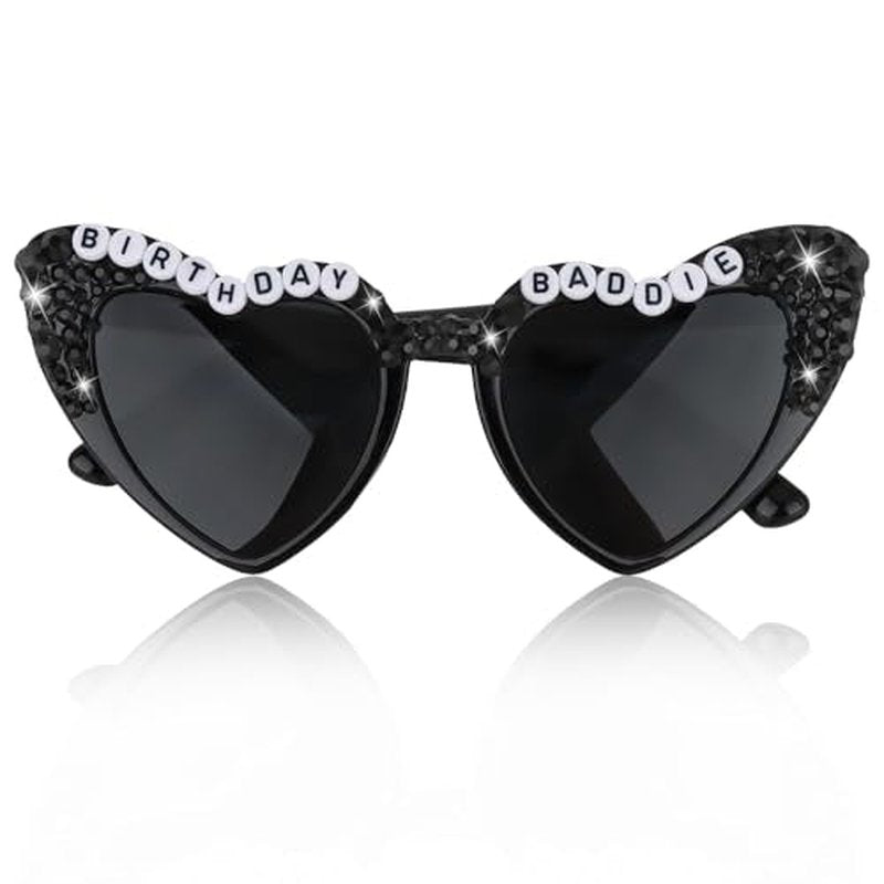 Jaciya Heart-Shaped Sunglasses for Women - Trendy Birthday Baddie Accessory