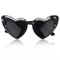 Jaciya Heart-Shaped Sunglasses for Women - Trendy Birthday Baddie Accessory