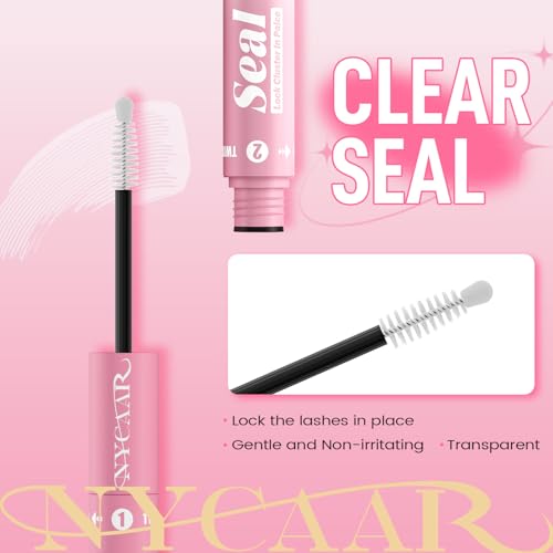 NYCAAR Latex-Free Eyelash Cluster Adhesive - 10ml Waterproof Glue