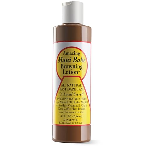 Maui Babe Browning Lotion Fast Dark Tan 8oz