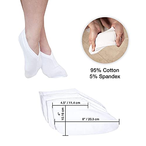 Dry Feet Healing Socks for Men and Women - Size Under 6 / 8 - 8 Pairs