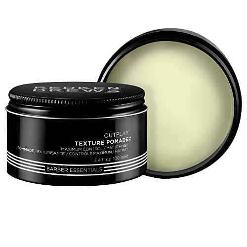 Redken Brews Texture Pomade – Maximum Hold Matte Finish