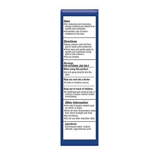 OCuSOFT HypoChlor Eyelid Cleanser Spray - 2 fl oz
