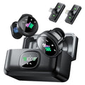 Wireless Lavalier Microphone Dual Mics iPhone USB-C