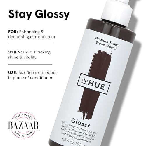 dpHUE Gloss+ Medium Brown Semi-Permanent Hair Dye