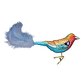 Old World Christmas Lilac-Breasted Roller Glass Blown Ornament for Christmas Tree, Handcrafted Holiday Decoration, Bird Watcher Clip Collection