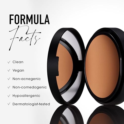 bareMinerals Barepro Pressed Powder Foundation, Full Coverage Matte