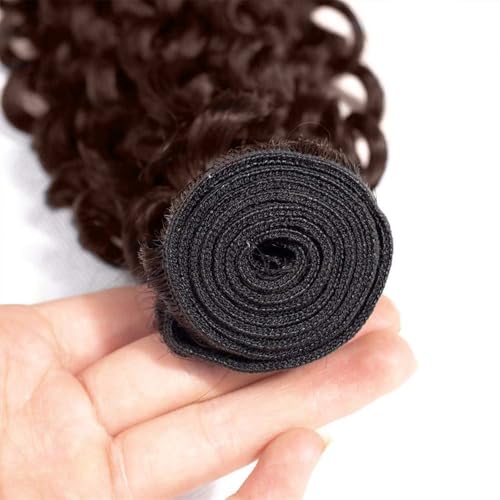 28 30 32 inch Color #4 Human Hair Bundle Chocolate Brown Kinky Curly