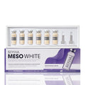 Meso White Facial Serum Ampoules ? Uneven Tone Appearance & Skin Radiance Support with Niacinamide, Stem Cells & Collagen ? 6 Vials (0.17 fl oz Each)
