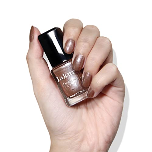LONDONTOWN Lakur Nail Polish – Long-Lasting Nude & Brown