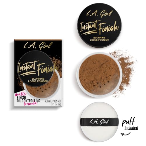 L.A. Girl Instant Finish Blurring Loose Powder - Tan