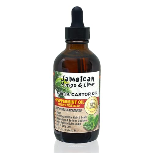 Jamaican Mango & Lime Black Castor Oil 4oz