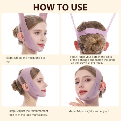 V-Line Lifting Mask | Double Chin Reducer | Jawline Tightening Strap