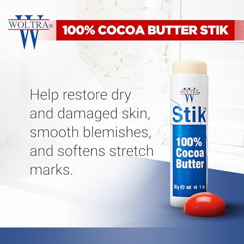 Woltra Cocoa Butter Stik 1 OZ (Pack of 2) by A.I.I. CLUBMAN