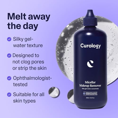 Curology Micellar Water Makeup Remover, 8.5 fl oz