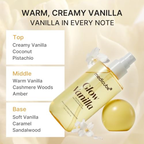 Medicube Glow Vanilla Hair & Body Mist 8.45fl.oz