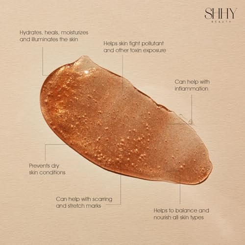 GLOW Hydrating Shimmer Body Oil for Radiant Skin, Shimmer and hydration for all day Glow.