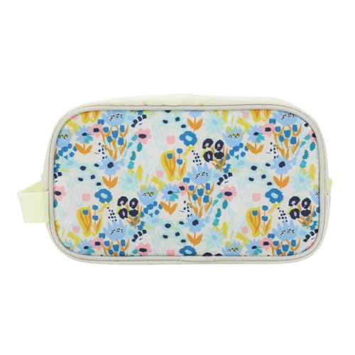 Floral Print Travel Toiletry Kit with TSA Bottles