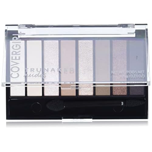COVERGIRL Trunaked Eyeshadow Palette, Roses 815, 0.23 Ounce and Nudes 805, 0.23 Ounce Eyeshadow Palettes (2-Pack)