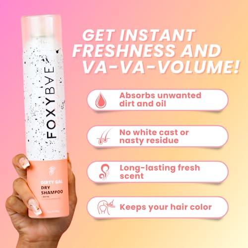 FoxyBae Volumizing Dry Shampoo Spray with Biotin