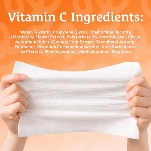 Body Prescriptions Vitamin C Makeup Cleansing Wipes, 100ct