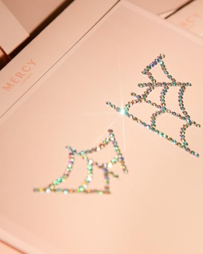 Crystal Spiderweb Face Jewel - Festival & Halloween Makeup Gem