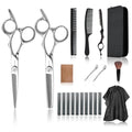 YASAKA 6 Inch Professional Hair Thinning & Cutting Shears Kit – Barber & Hairdresser Scissors with Comb & Accessories