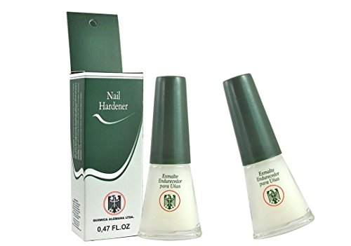 Química Alemana Nail Hardener Treatment for Natural Nails - 2 Pack