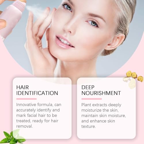 Facial Hair Identifier Spray for Face Shaving & Dermaplaning - Skin Care Tool