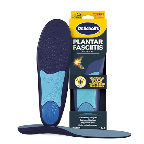 Dr. Scholl’s Plantar Fasciitis Relief Orthotic Insoles for Women - Pain Relief & Arch Support