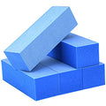 Maryton Nail Buffer Blocks - Blue, Fine 180/240 Grit, 5 pcs for Natural Nails