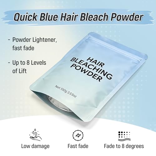 JUANCHI Hair Bleach Powder 100g - Lifts 8 Levels