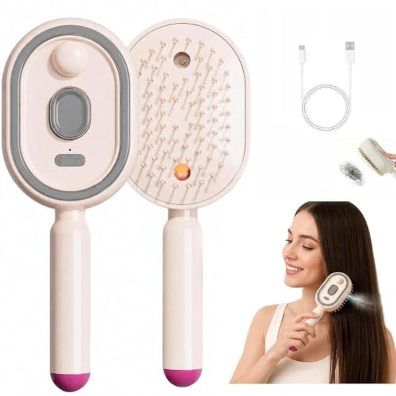 Electric Spray Air Cushion Massage Comb for Frizzy Hair
