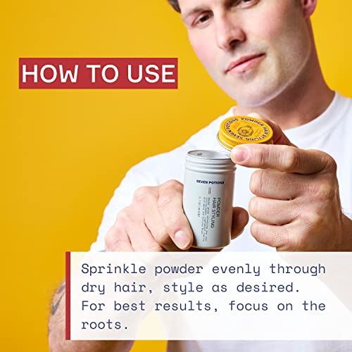 Hair Styling Powder for Men | Volume & Texture | 0.7 oz