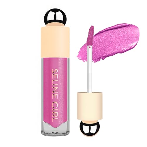 Gloss, Lipgloss for Women Waterproof, Lipstick Makeup Smooth and Comfortable, Lip Tint Brilliant Pearl Light, Lip Balm Gift For Girls Mom #pink