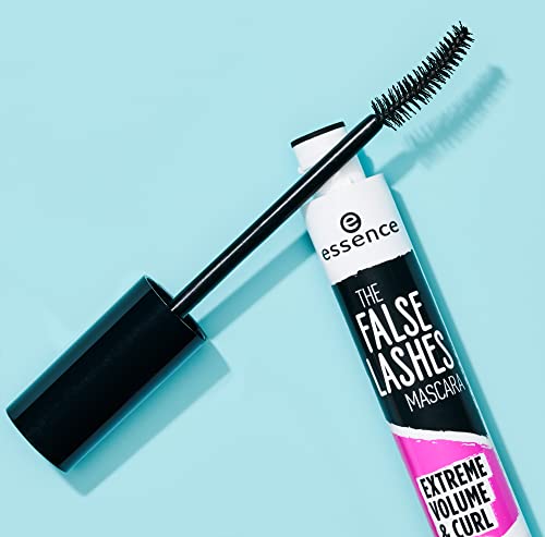 Essence False Lashes Mascara - Extreme Volume & Curl, Vegan, Paraben-Free