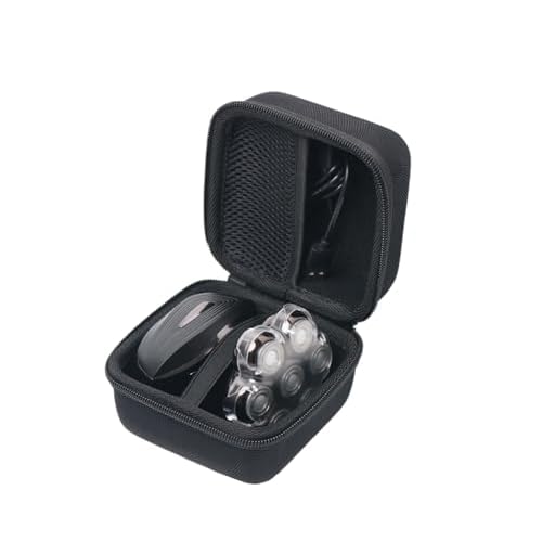 Hard Protective Travel Case Compatible with Men's Balder Boss with Mesh Pocket for Travel, Travel Storage Bag Compaitble with RMton Balder Pro Head Shaver XR7120/XR7000