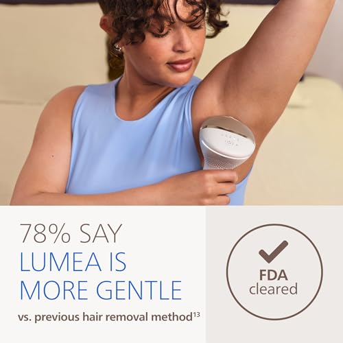Philips IPL Hair Removal Device for Face & Body, Permanent, Painless, Skin Sensors