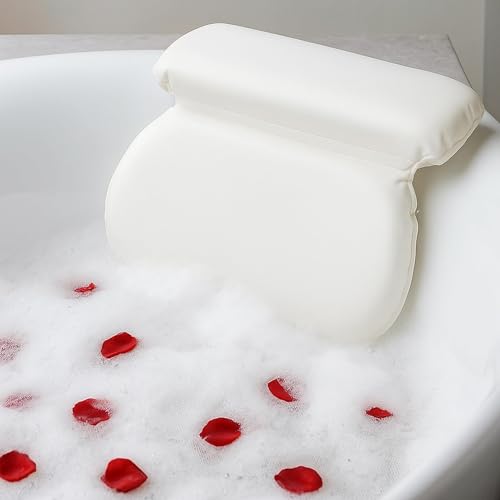 Epica Bath Pillow for Tub with Suction Cups - Head & Neck Support