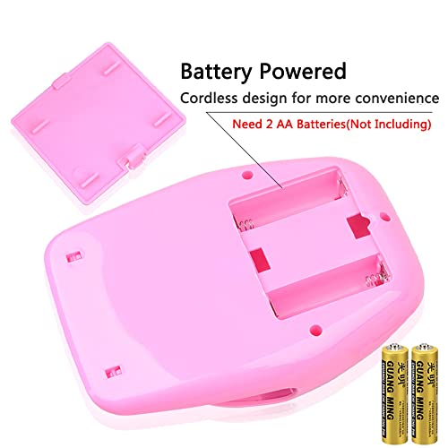 Portable Acrylic Kids Nail Dryer,Nail Fan Dryer for Regular Nail Polish,Quick Dry Nail Art Polish Machine, Safe for Hands, Skin, Blower for Fingernail Toenail Pink