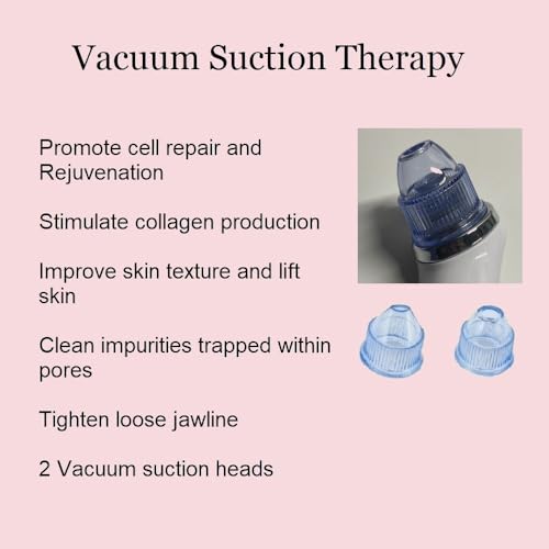 3-in-1 Microdermabrasion Machine with Light Therapy & Vacuum Wand