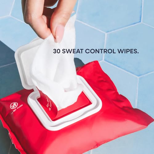 Targeted Sweat Control Body Wipes – Unscented Full-Body Protection
