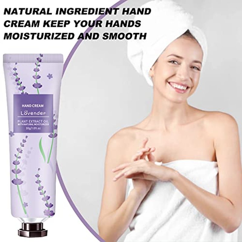 10-Pack Natural Hand Cream for Dry Cracked Hands