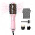 Travel Hair Dryer Brush - Dual Voltage 100V-240V Volumizing & Styling Hot Air Tool