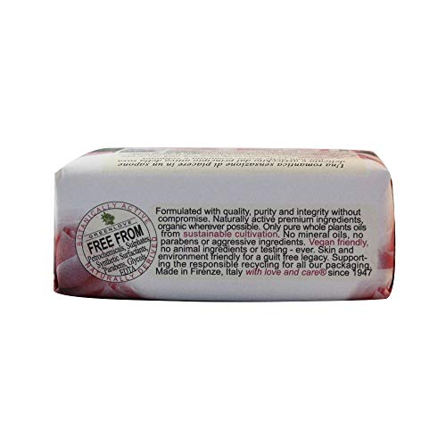 Nesti Dante Nesti dante marsiglia toscano triple milled vegetal soap - rosa centifolia, 7oz, 7 Ounce